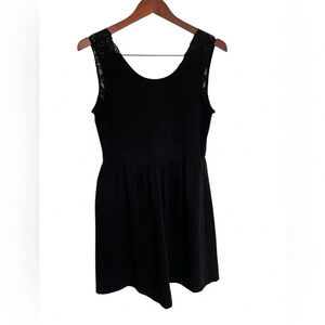 Only black lace dress  size large
